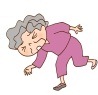 つまずいて足のつけ根(関節)を骨折　It stumbles and breaks the root (joint) of a leg.jpg